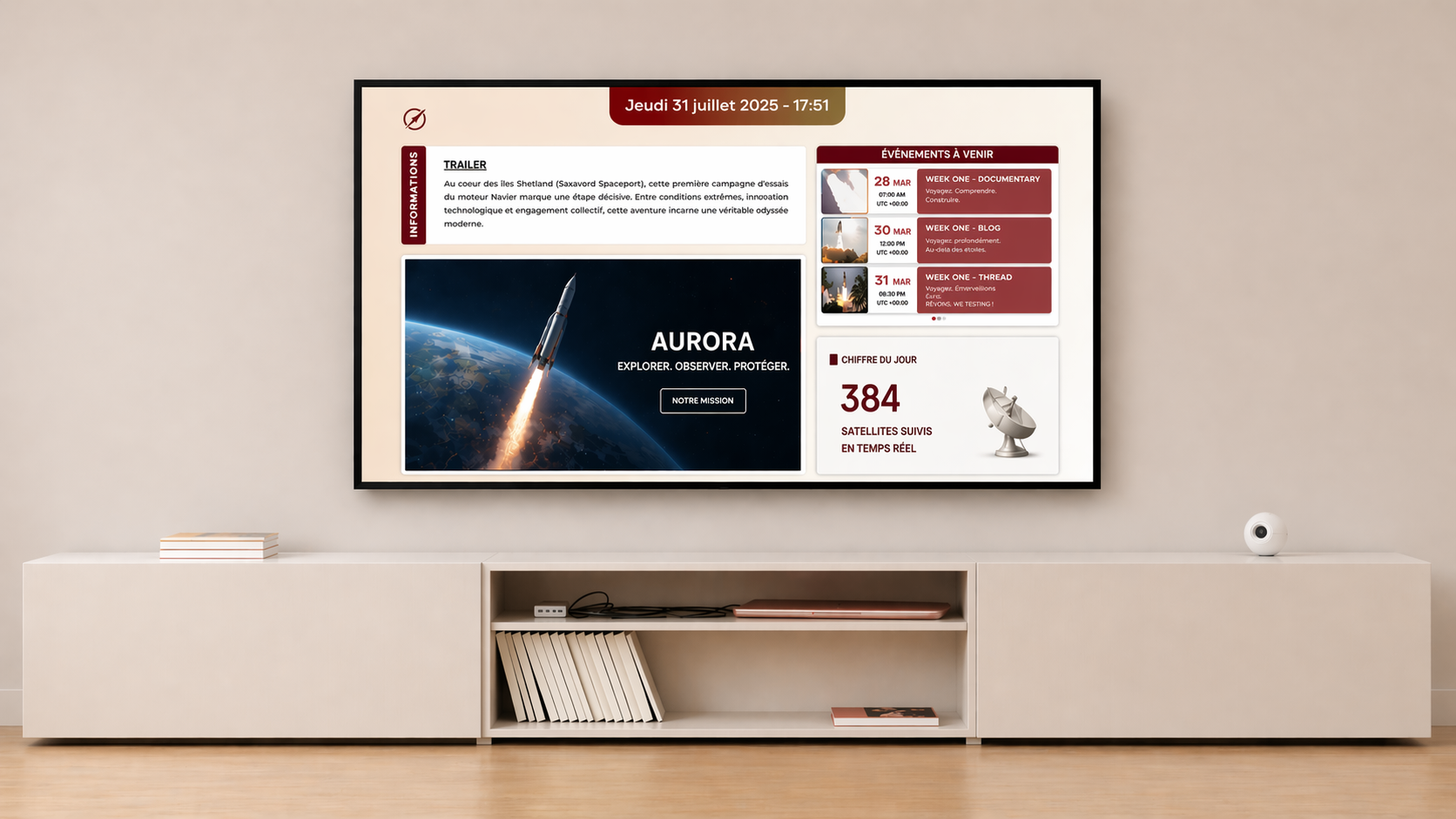 Signum Edge – écran entreprise 2
